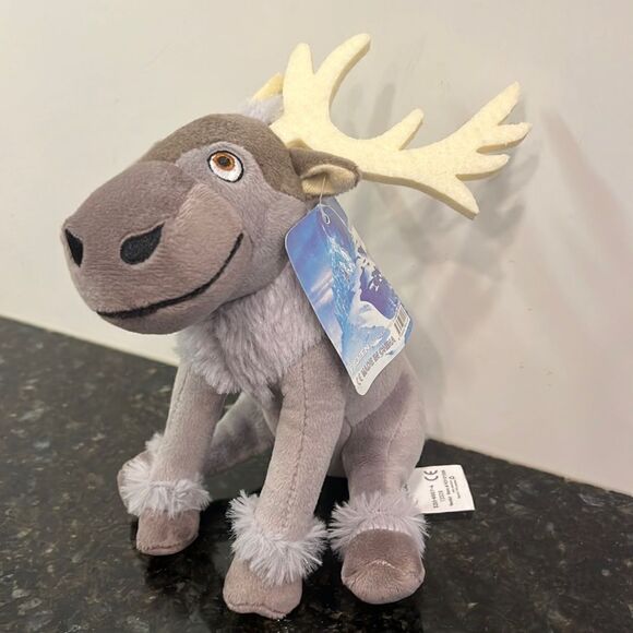 Frozen Sven The Reindeer Mini 6” Plush Disney Stuffed Animal Soft Toy - Picture 1 of 7